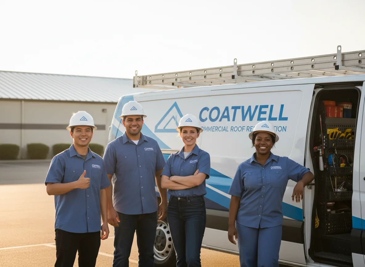 Commercial roof coating company in Brooklyn, IA